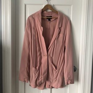 Pink soft blazer